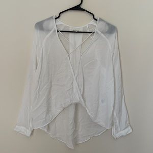 Urban Outfitters Silence + Noise White Blouse